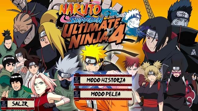 Naruto shippuden ultimate ninja storm 4 PS2 ISO