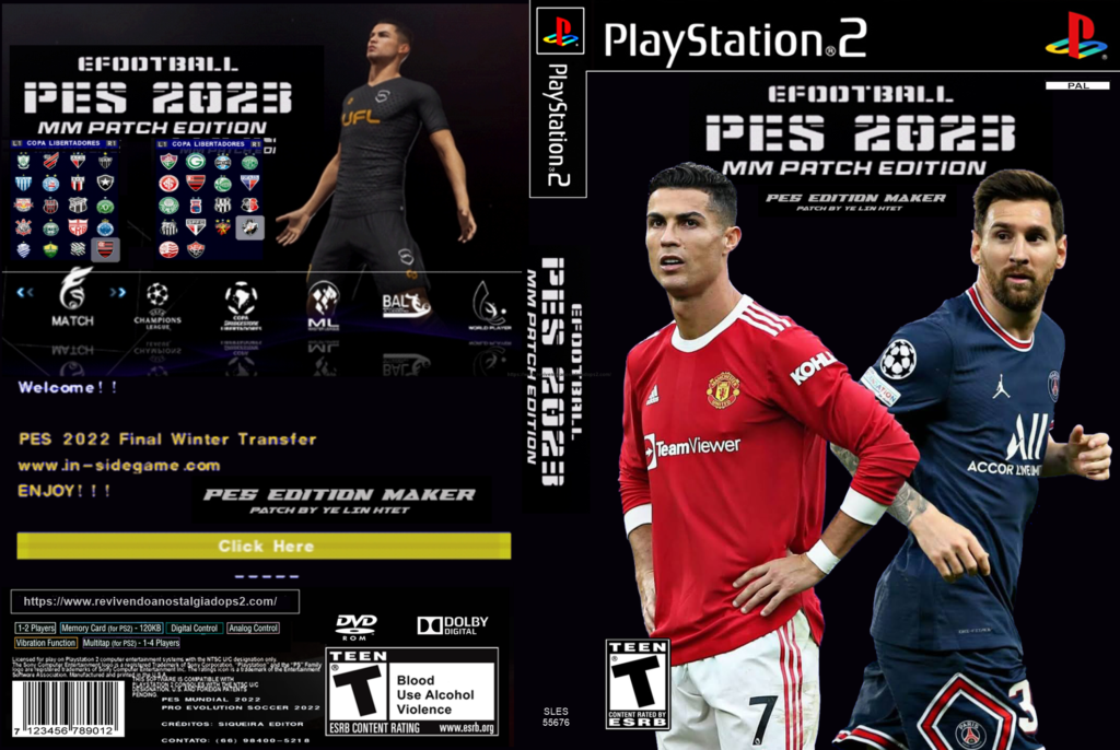 Comment télécharger et installer Pes 2023 ps2 iso français  eFootball